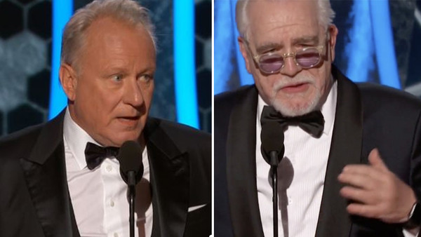 Golden Globes 2020 Stellan Skarsgard Brian Cox