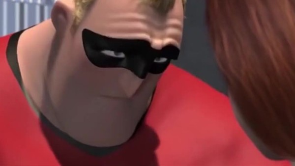5. Mr. Incredible Leads A Double Life - The Incredibles.