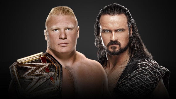 Brock Lesnar Drew McIntyre