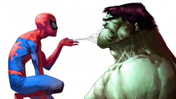 Hulk vs Spider-Man