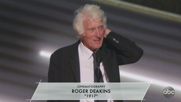 Oscars 2020 Roger Deakins 