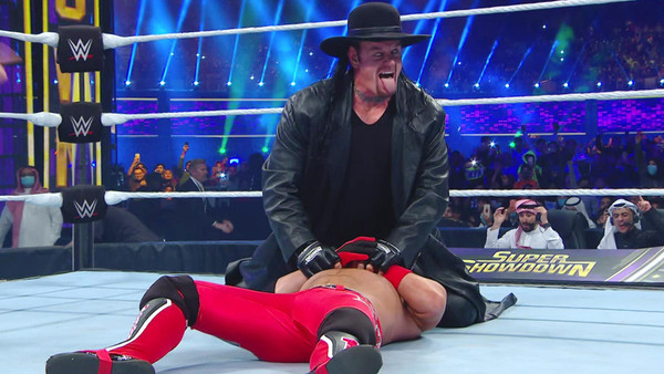 WWE Super ShowDown 2020 The Undertaker AJ Styles