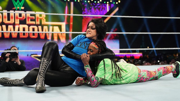 WWE Super ShowDown 2020 Bayley Naomi