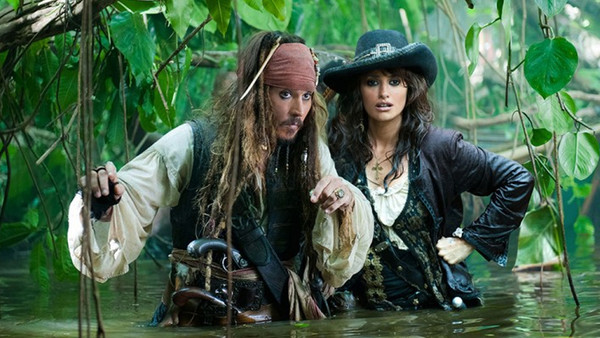 Pirates of the Caribbean On Stranger Tides Johnny Depp Penelope Cruz