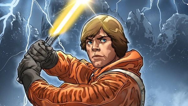 Luke Skywalker Yellow Lightsaber