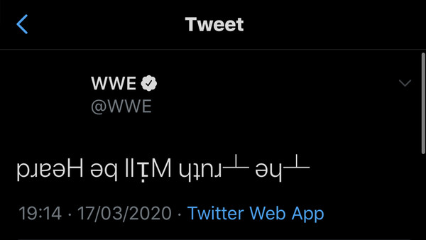 WWE Twitter