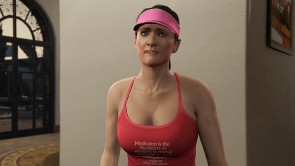 7. Amanda De Santa - GTA V.