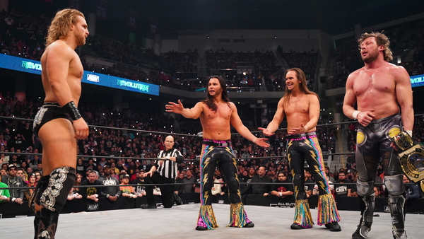 Hangman Page Kenny Omega the Young Bucks