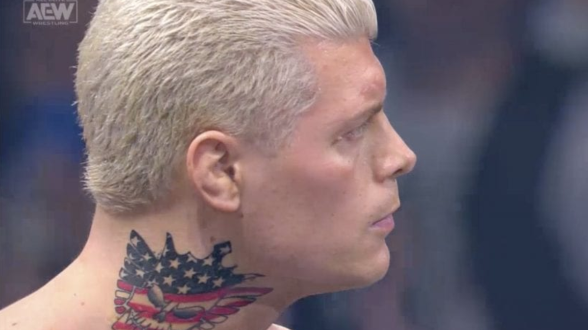 Cody Reveals Divisive New Tattoo At AEW Revolution