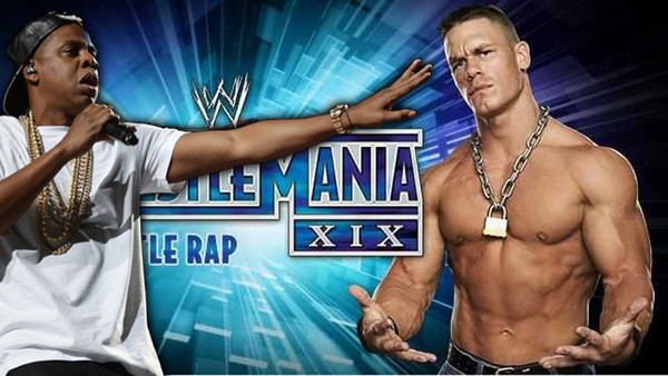 Jay-Z John Cena Rap battle