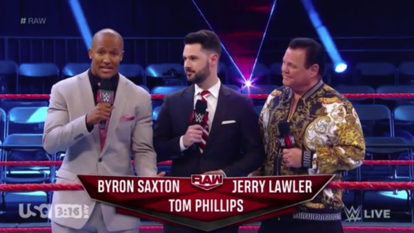 Byron Saxton Tom Phillips Jerry Lawler