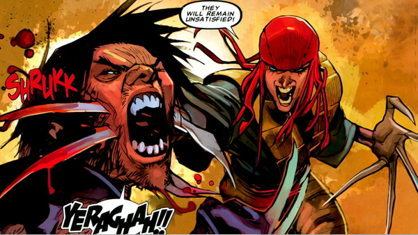 Lady Deathstrike Wolverine