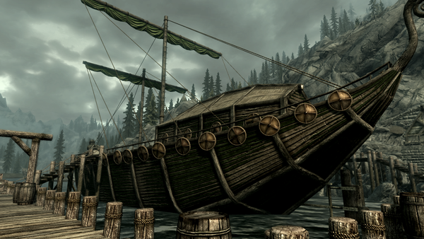 Skyrim Boat