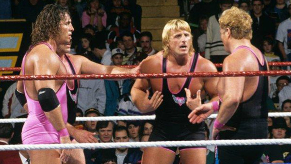 The Harts Survivor Series 1993 Bret Owen Bruce Keith