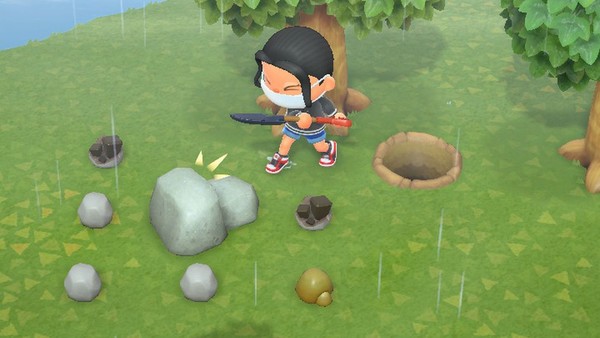 Animal Crossing New Horizons rocks