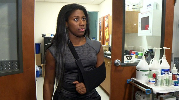 Ember Moon Injury