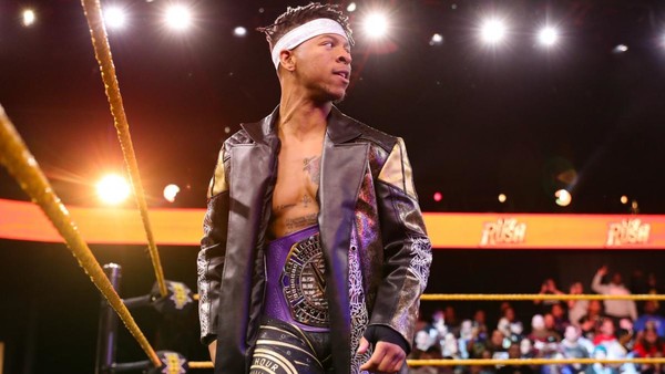 Lio Rush Cruiserweight Champion