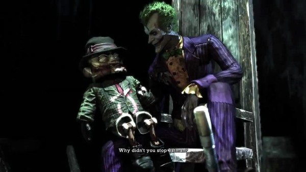 Batman Arkham Asylum Joker Scarface