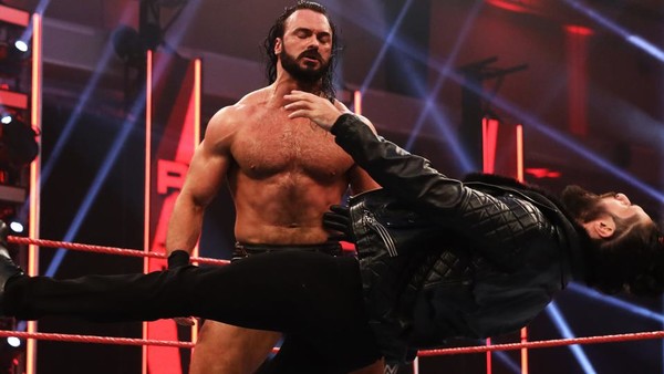 Drew McIntyre Seth Rollins