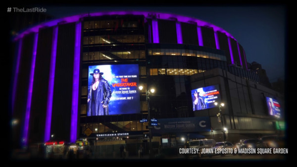 The Undertaker MSG Madison Square Garden