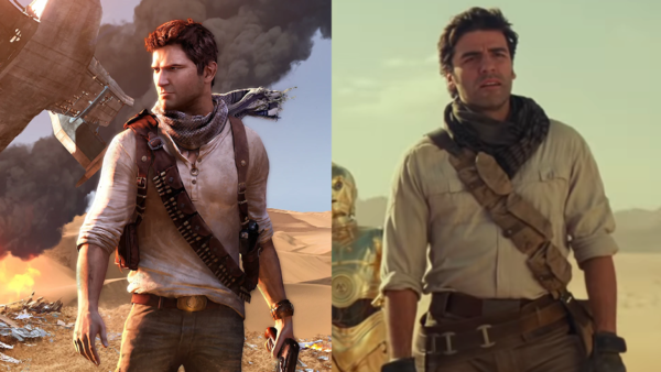 Uncharted 3 Star Wars The Rise Of Skywalker Nathan Drake Poe Dameron