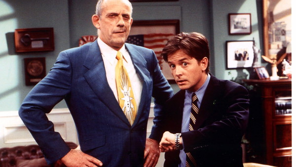 Spin City Christopher Lloyd Michael J Fox