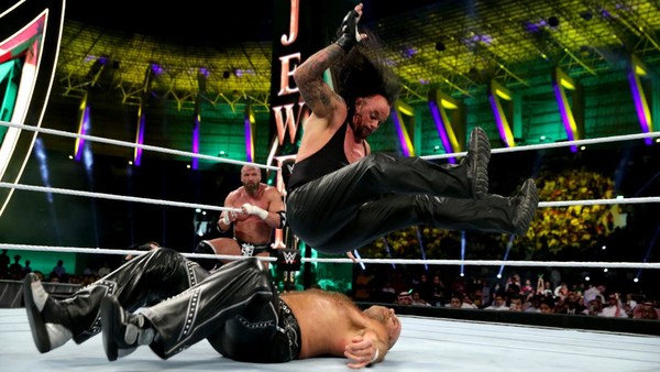 The Undertaker Shawn Michaels Triple H