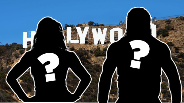 Becky Lynch Roman Reigns silhouettes