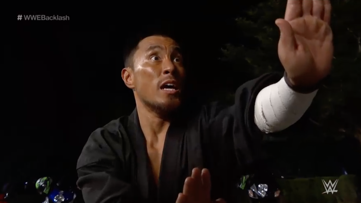 Akira Tozawa Debuts New Ninja Gimmick At Wwe Backlash
