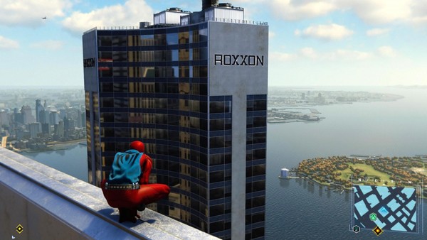 Spider-Man PS4 Roxxon Building