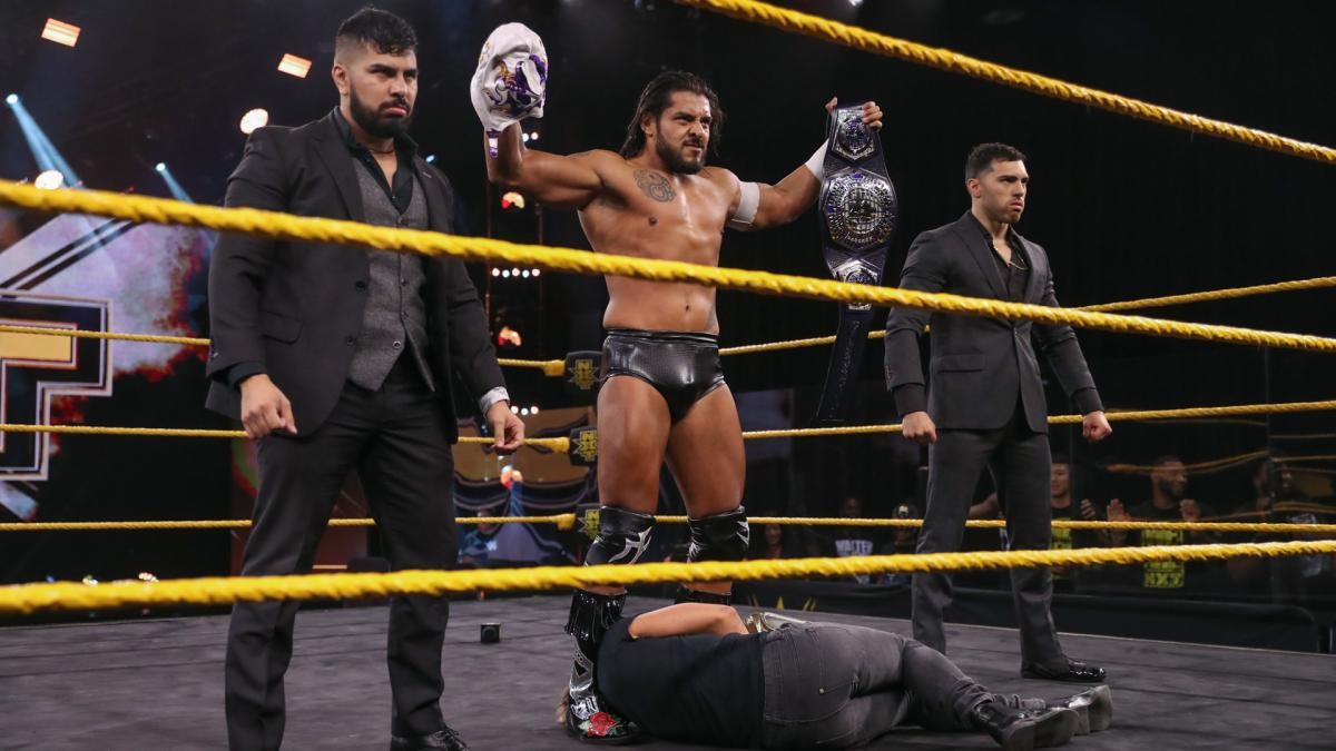 El Hijo Del Fantasma Unmasks On WWE NXT