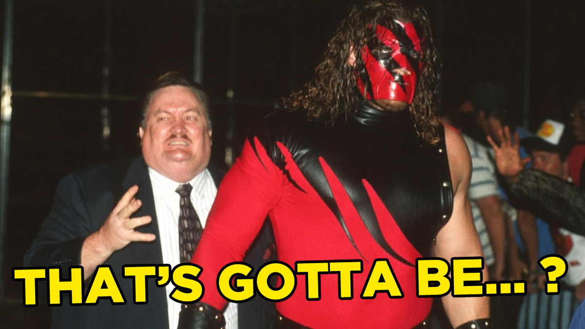 That's gotta be Kane! The Big Red Machine returns to the WWE ring on Friday  Right