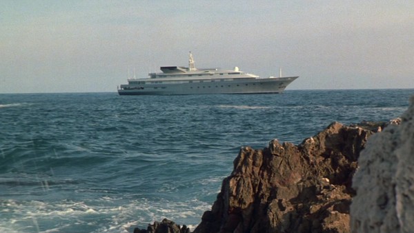 james bond never say never again yacht