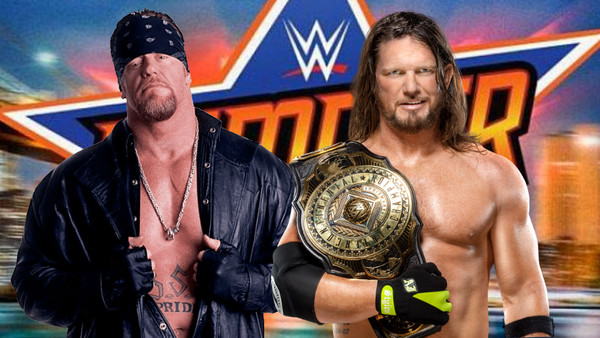 The Undertaker AJ Styles WWE SummerSlam 2020