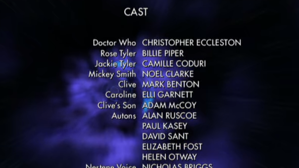 Doctor Who Rose credits