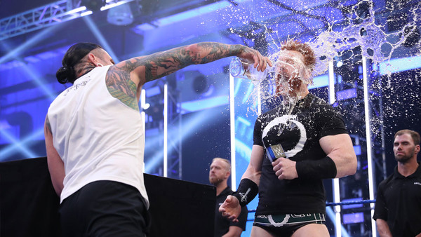 Jeff Hardy Sheamus pee