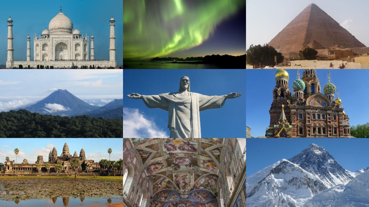 20 Most AweInspiring Wonders Of The World