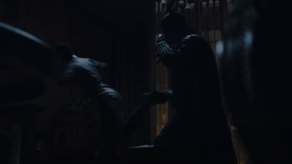The Batman Catwoman fight
