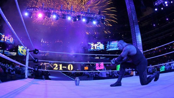 The Undertaker WrestleMania 29 21-0