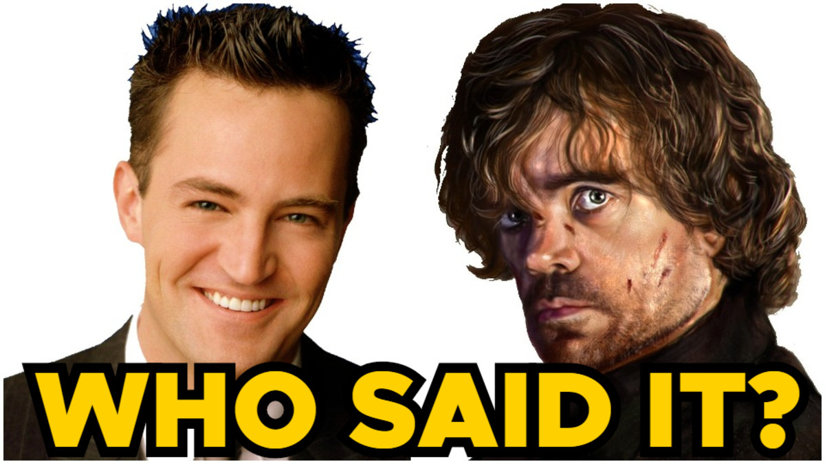 Friends Or Game Of Thrones Quiz: Who Said It - Chandler ...