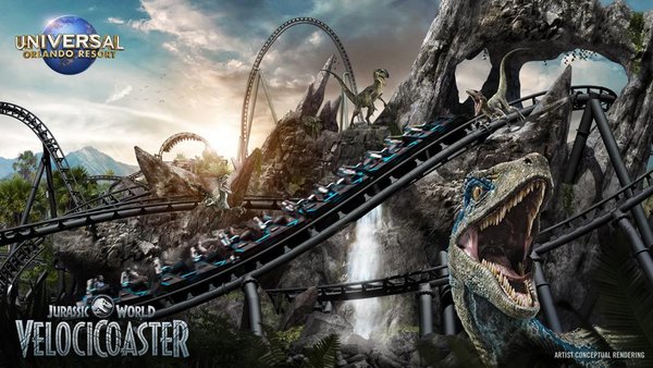 Universal Orlando Jurassic World Velocicoaster