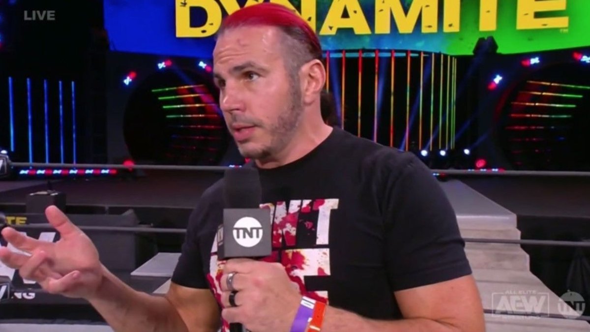Matt Hardy Gives Update On His Health On AEW Dynamite