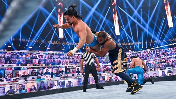 WWE Clash of Champions 2020 Street Profits Angel Garza Andrade