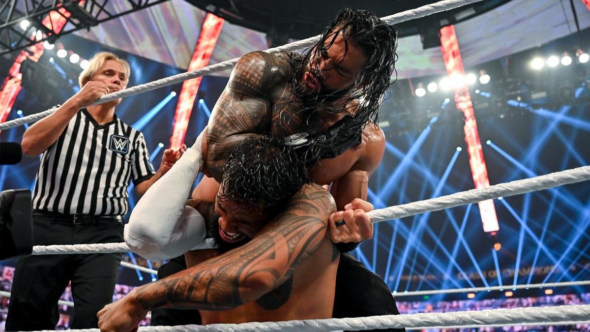 Deep Dive Roman Reigns Vs. Jey Uso Was WWE At Its Absolute Best