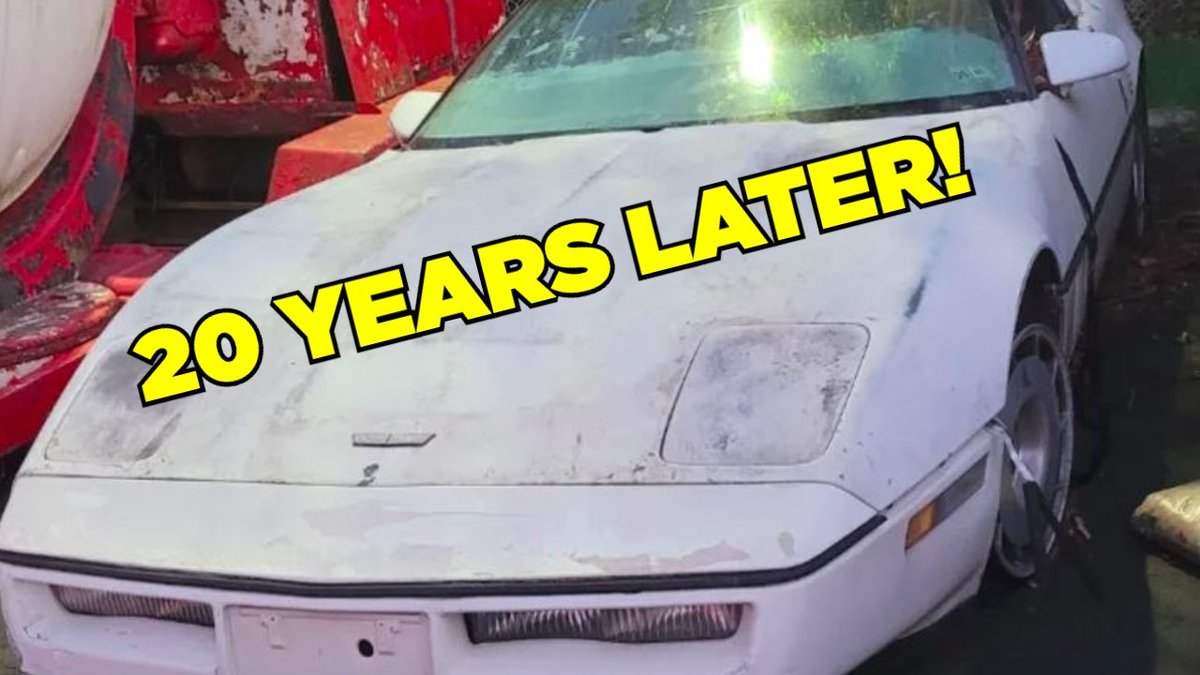 Vince McMahon's Famous Cement Destroyed Corvette Finally Found 20 Years On!