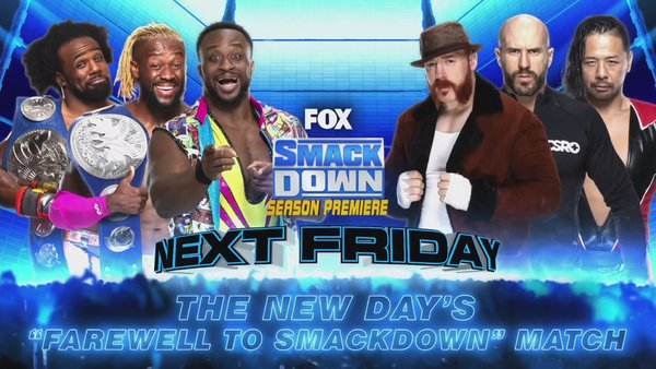 New Day Cesaro Shinsuke Nakamura Sheamus