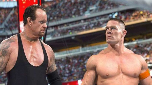the Undertaker John Cena