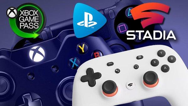 Xbox Game Pass PlayStation Now Google Stadia