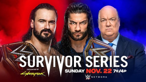 Drew McIntyre Roman Reigns Survivor Series