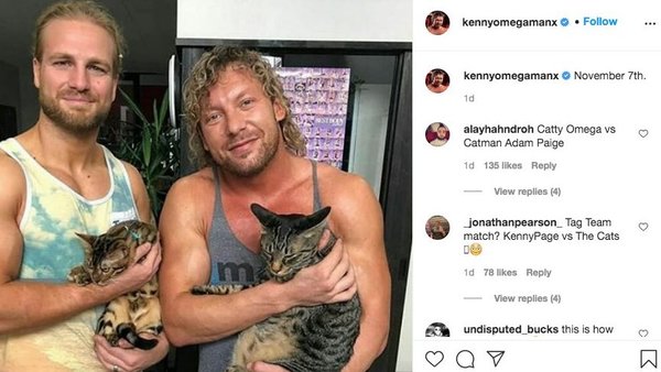 Kenny Omega Hangman Page